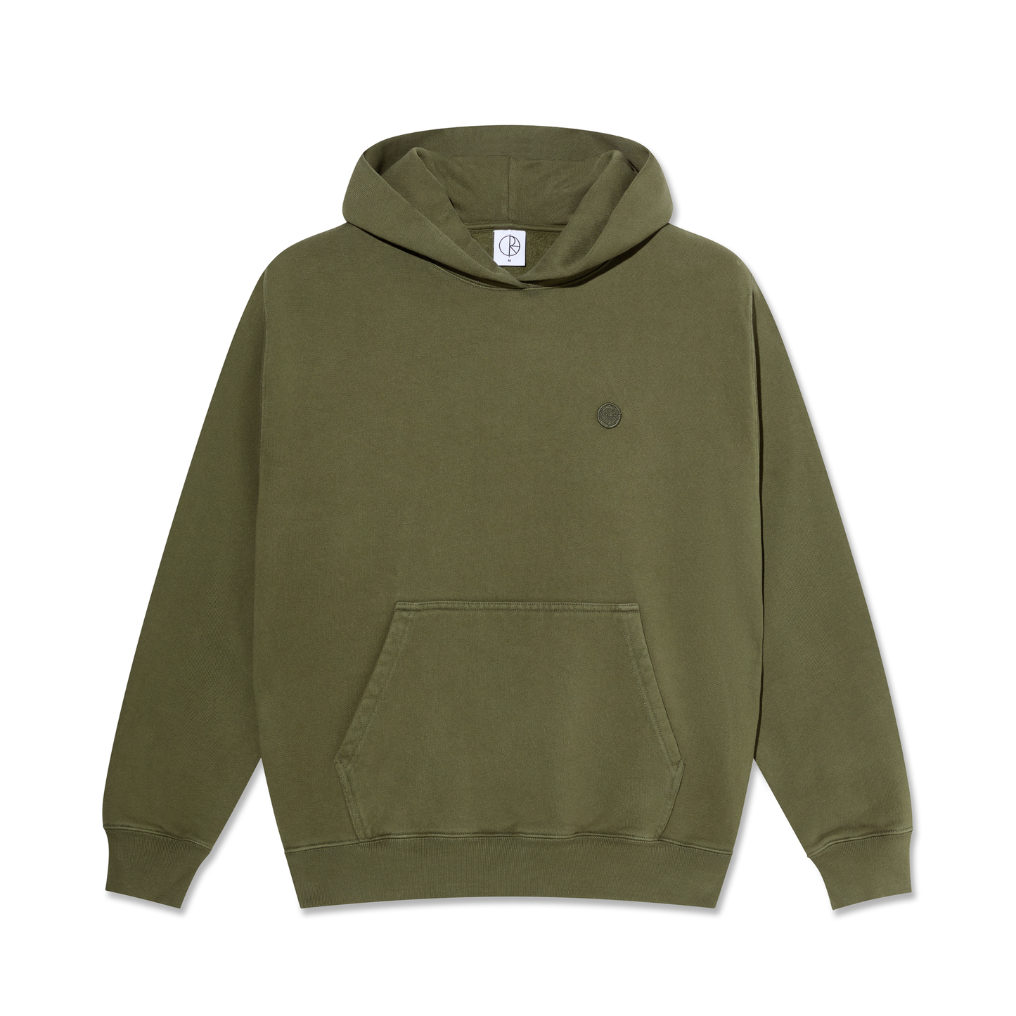 Sudadera con capucha y parche de uniforme verde de Polar Skate Co. Ed