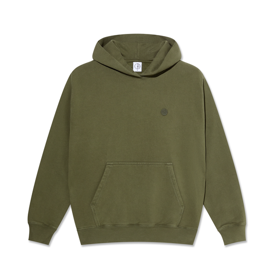 Sudadera con capucha y parche de uniforme verde de Polar Skate Co. Ed
