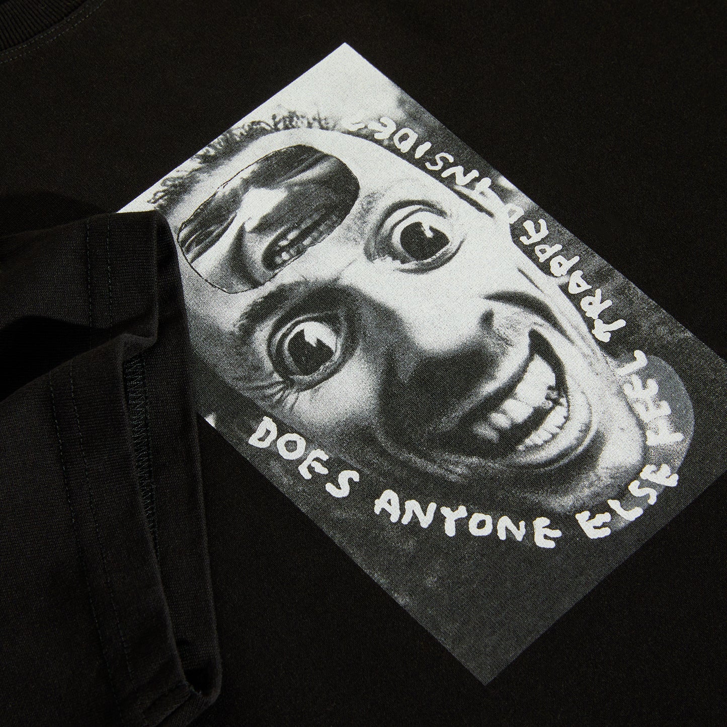 Camisa Polar Skate Co Trapped Inside Negra