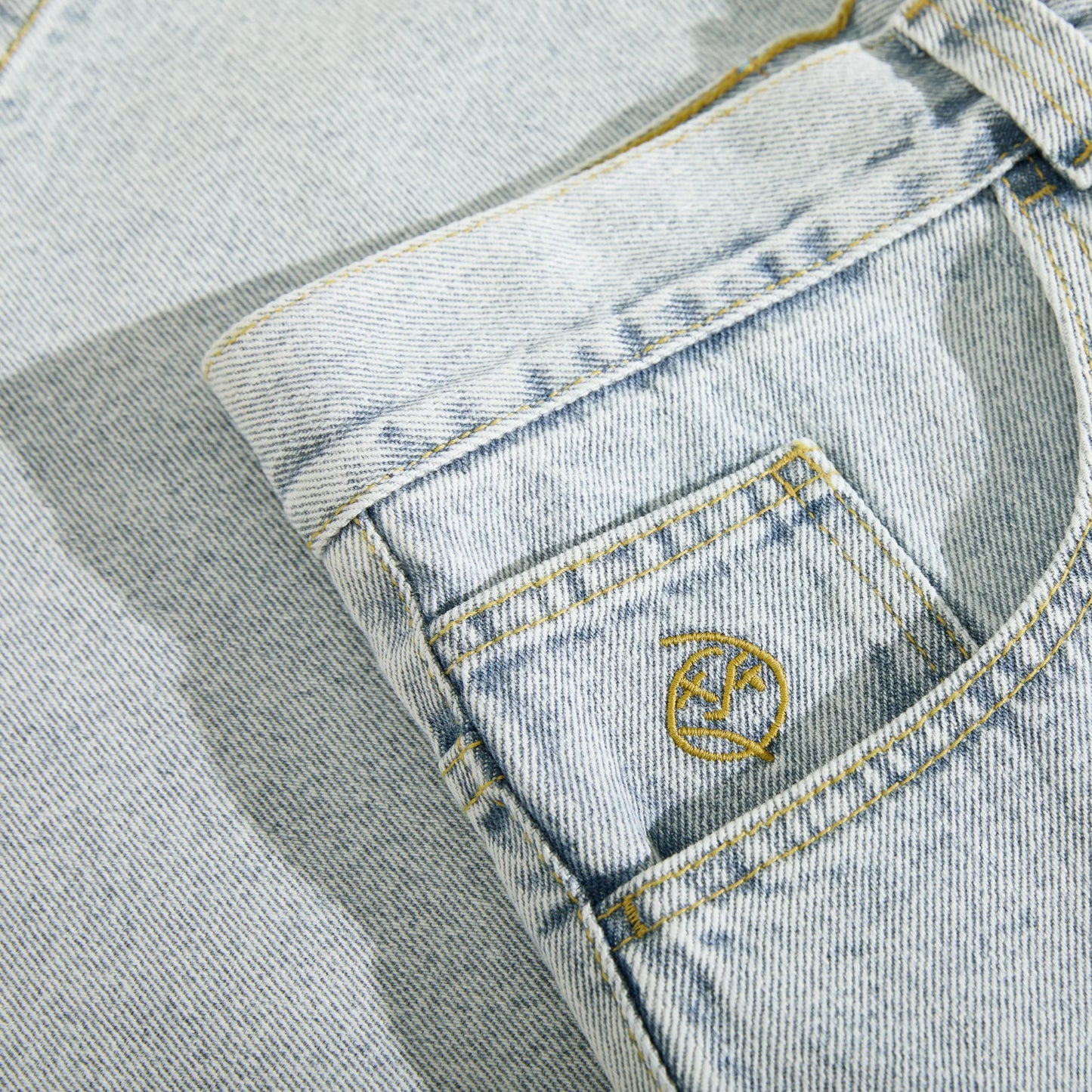 Pantalones cortos para niño grande Polar Skate Co. Azul claro