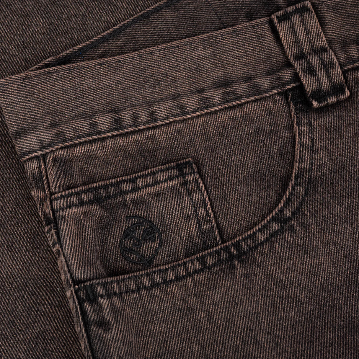Pantalones cortos para niño grande Polar Skate Co. color marrón barro