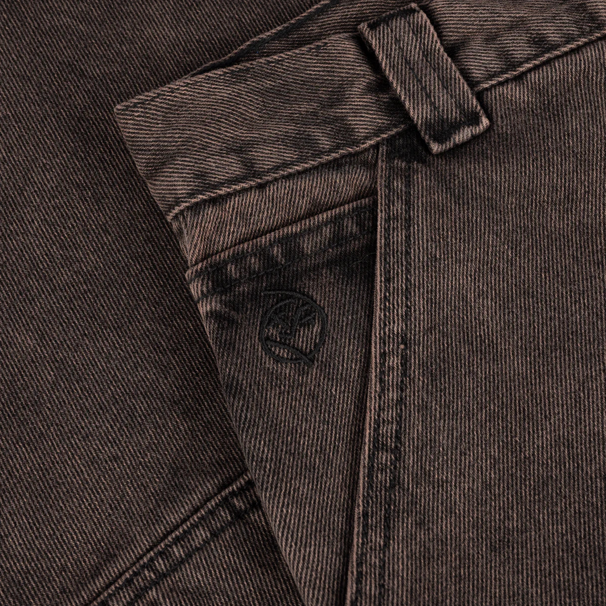 Pantalones de trabajo Polar Skate Co Big Boy color marrón barro