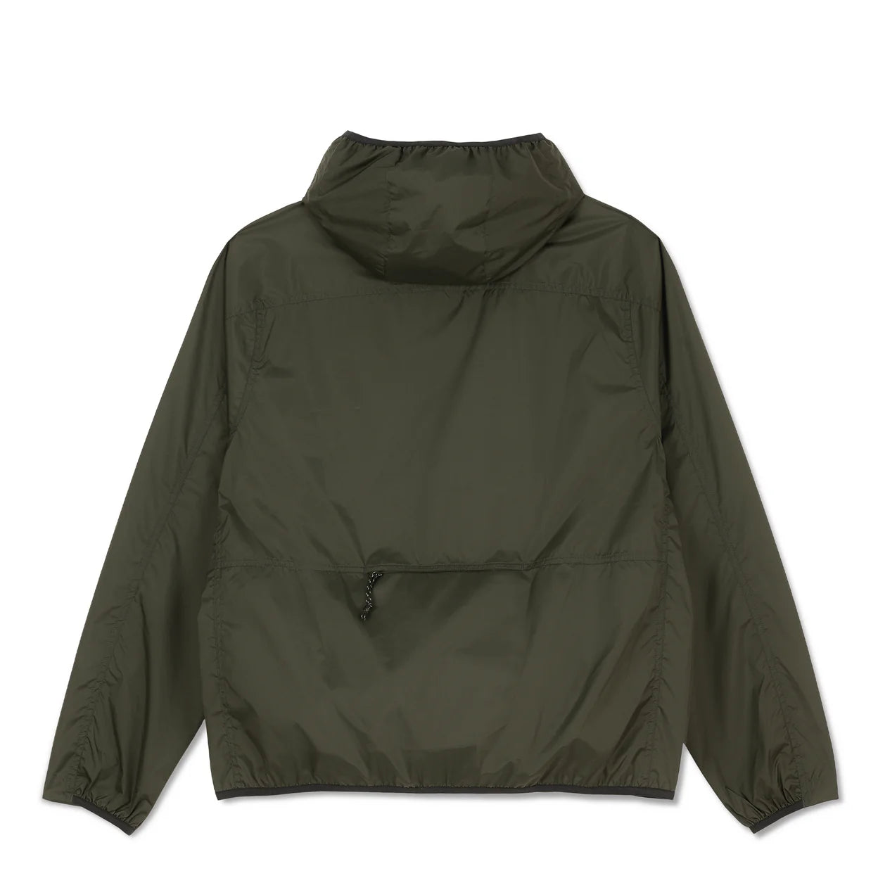 Chaqueta anorak plegable Polar Skate Co., color negro sucio