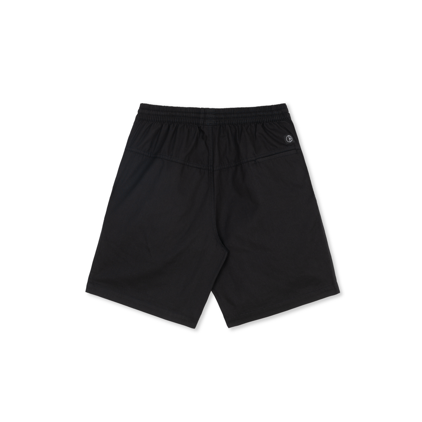 Pantalones cortos de surf negros Polar Skate Co