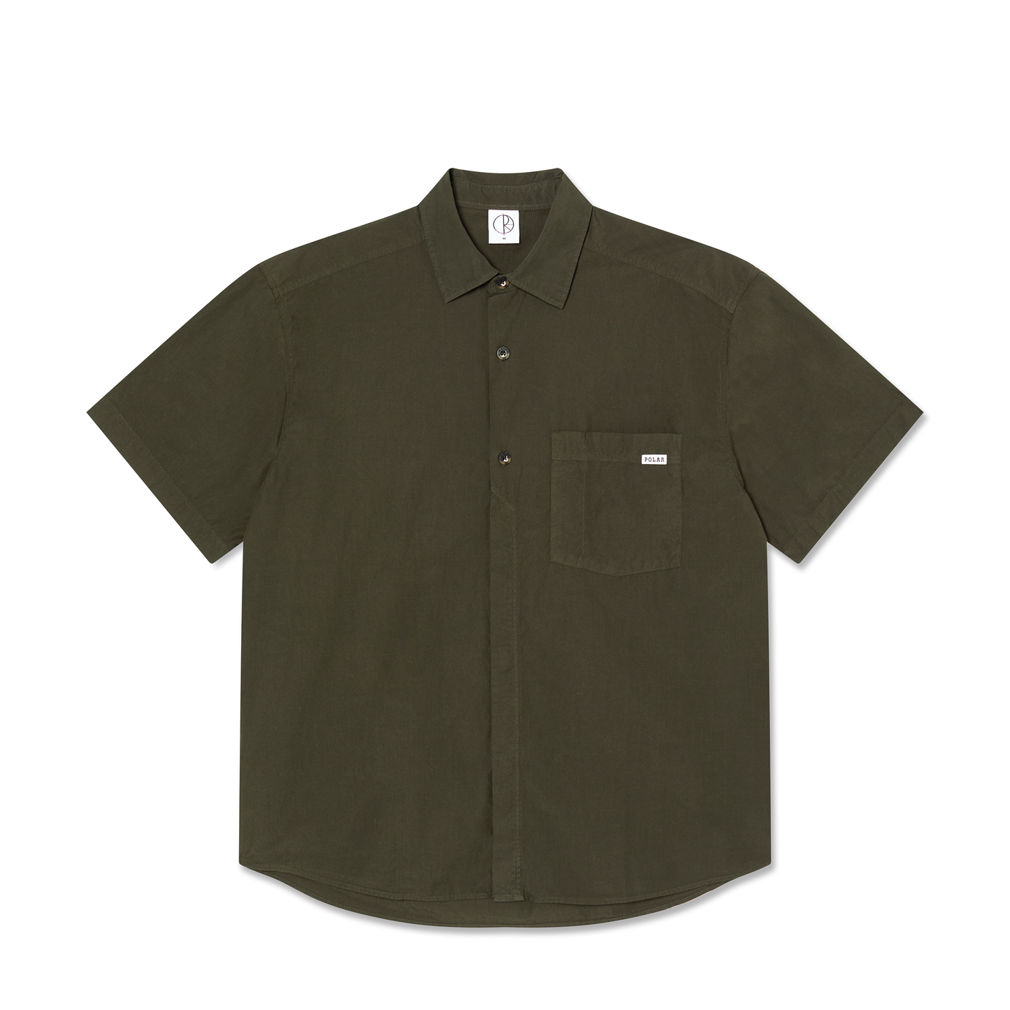 Camisa Mitch de Polar Skate Co., color negro sucio