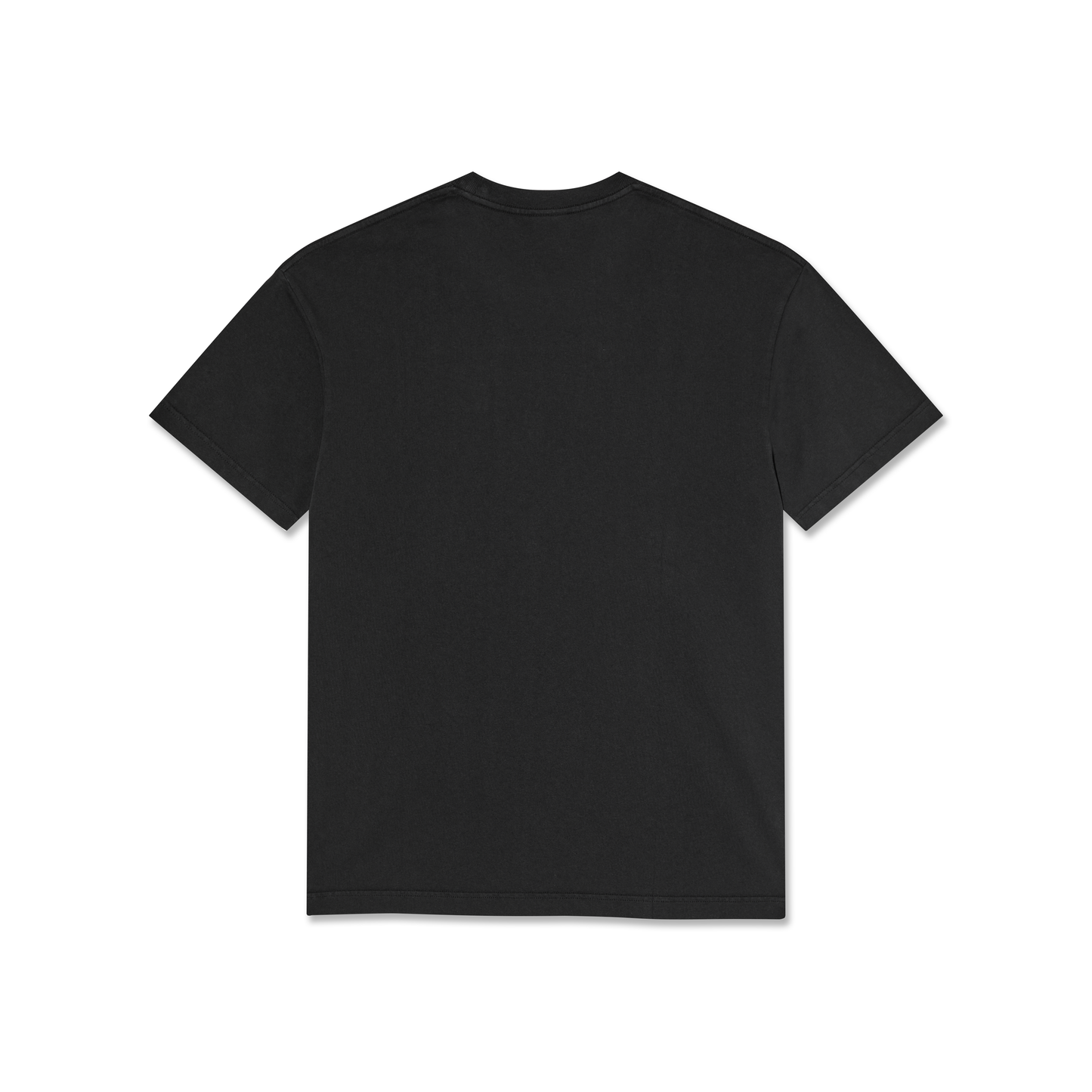 Camiseta de bolsillo negra Polar Skate Co.