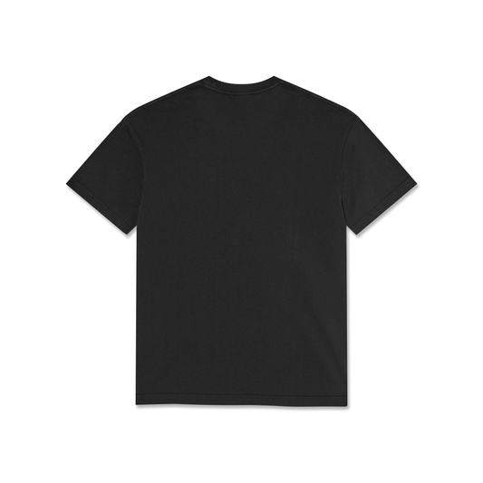 Camiseta de bolsillo negra Polar Skate Co.