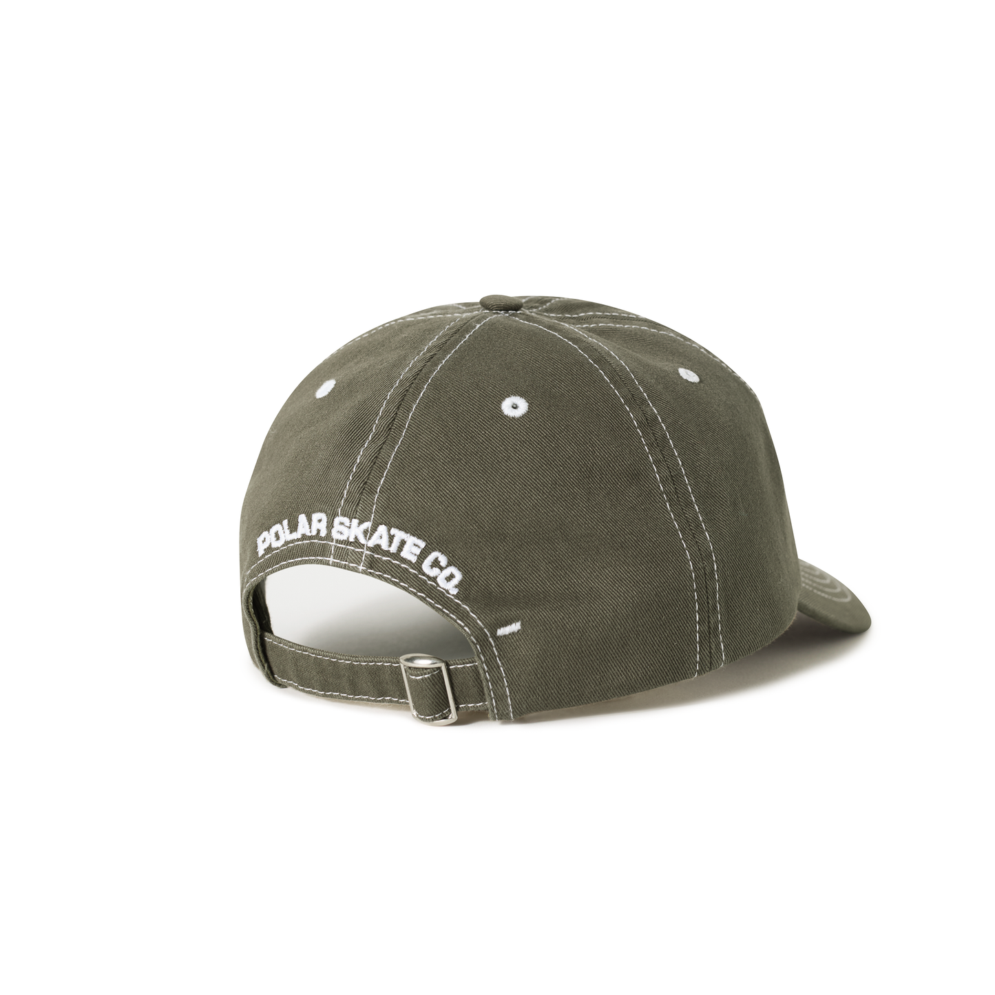 Gorra Polar Skate Co Sai en contraste verde oliva