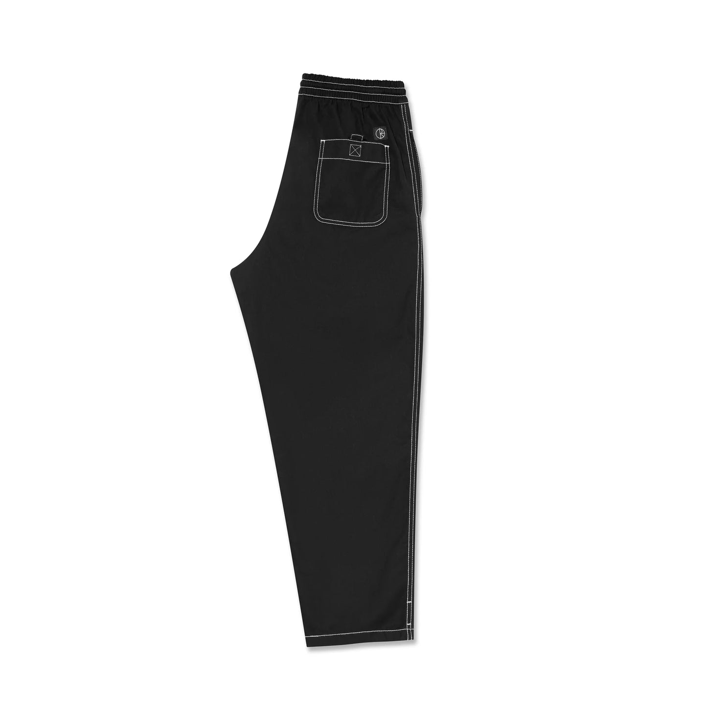 Pantalones de surf Polar Skate Co en contraste negro y blanco