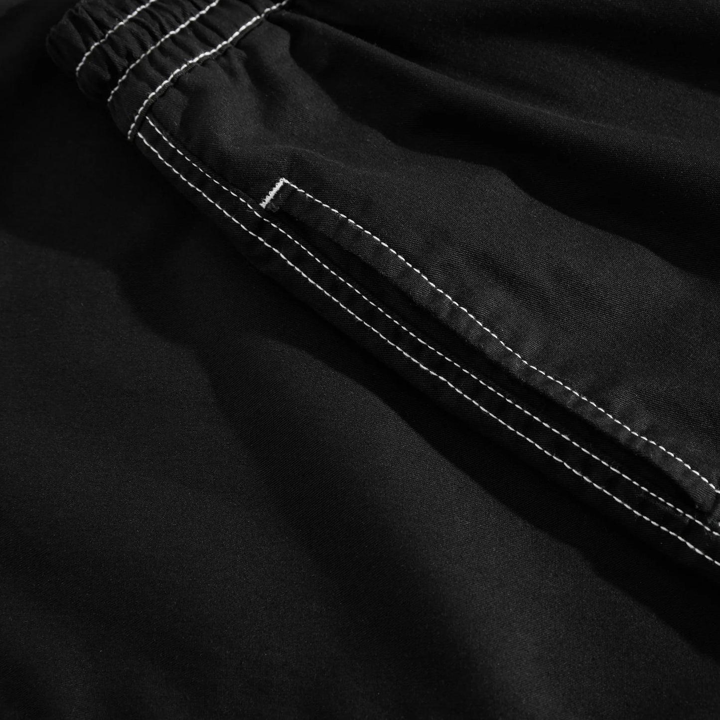 Pantalones de surf Polar Skate Co en contraste negro y blanco