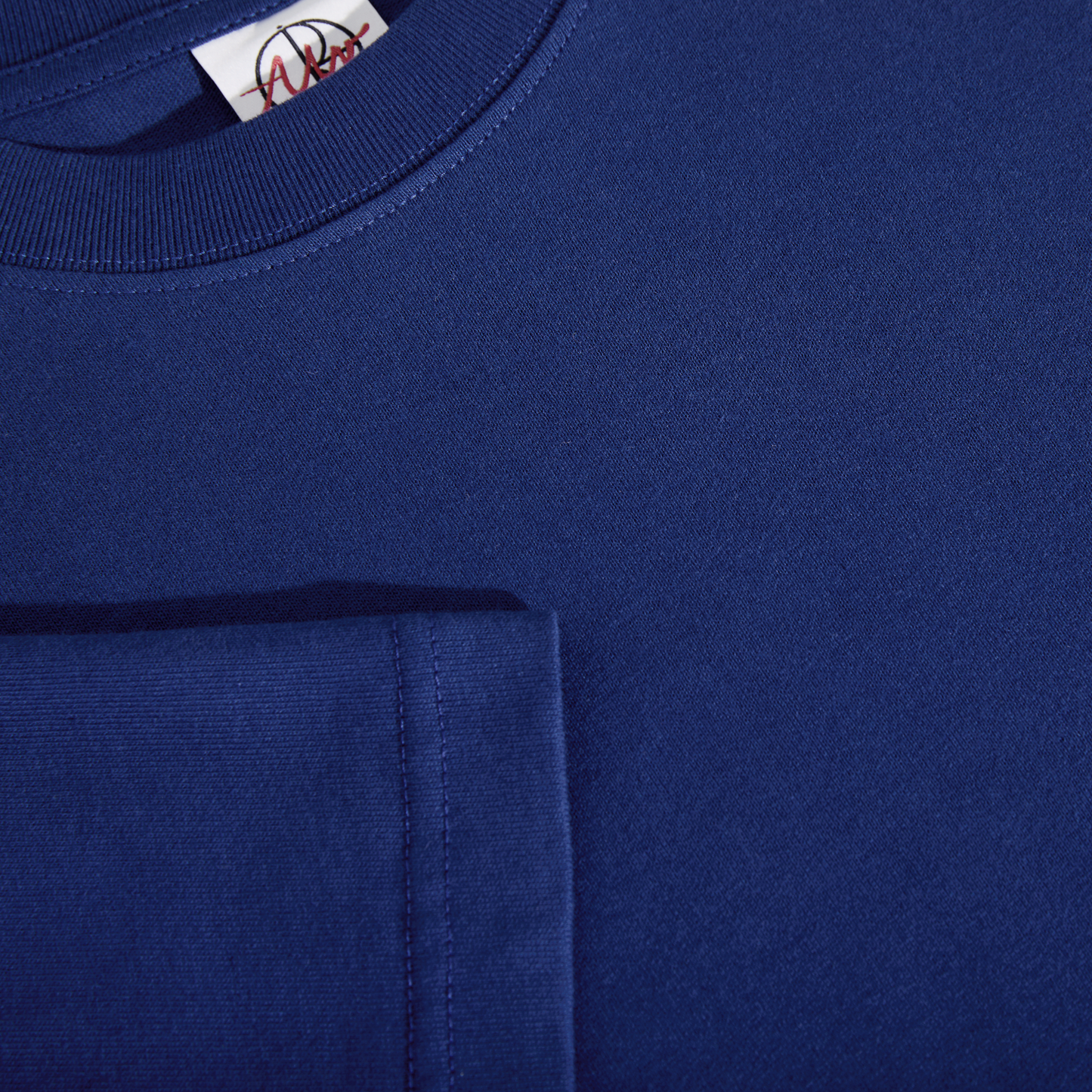 Camiseta Polar Skate Co. La vida en una burbuja azul real profundo