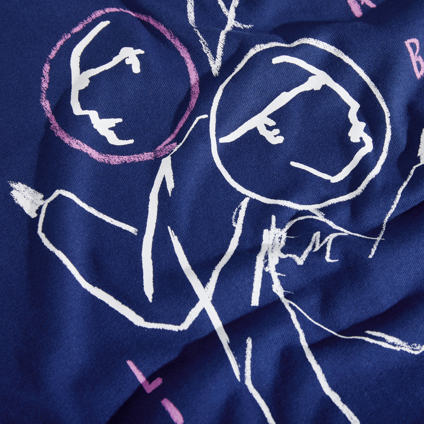 Camiseta Polar Skate Co. La vida en una burbuja azul real profundo