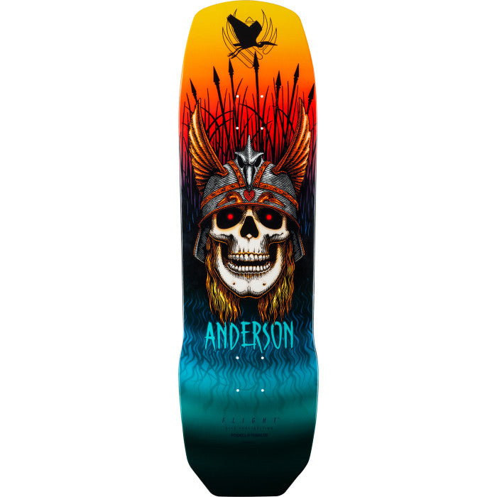 Powell Peralta Skateboard Deck Anderson Heron Skull Flight 9.13