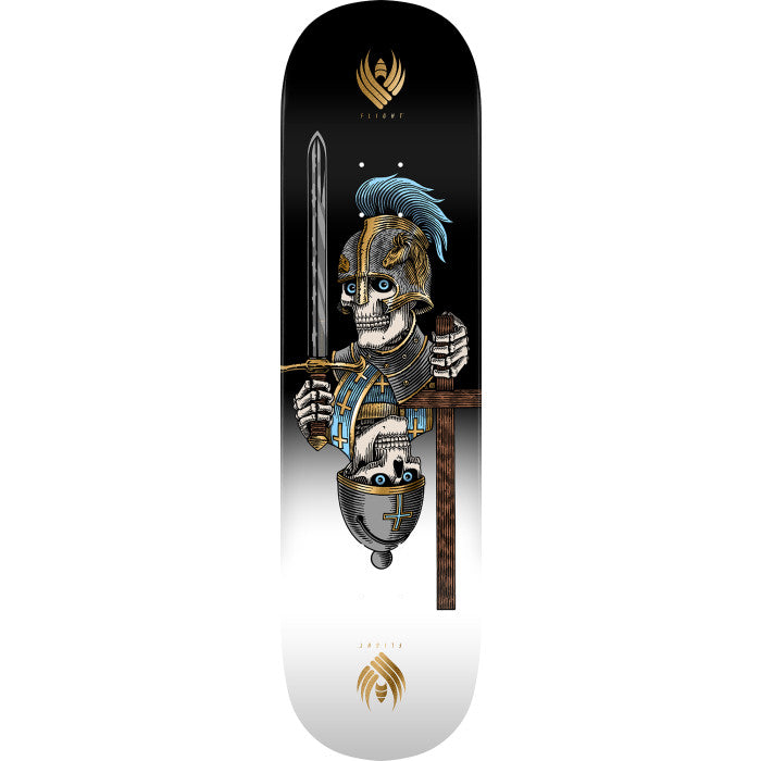 Powell Peralta Skateboard Deck Corrigan Chess Skulls Black White 8.42
