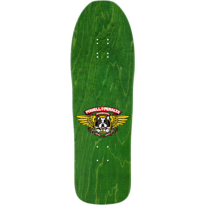 Powell Peralta Skateboard Deck Hill Bulldog 15 Green Gold Foil 10.0