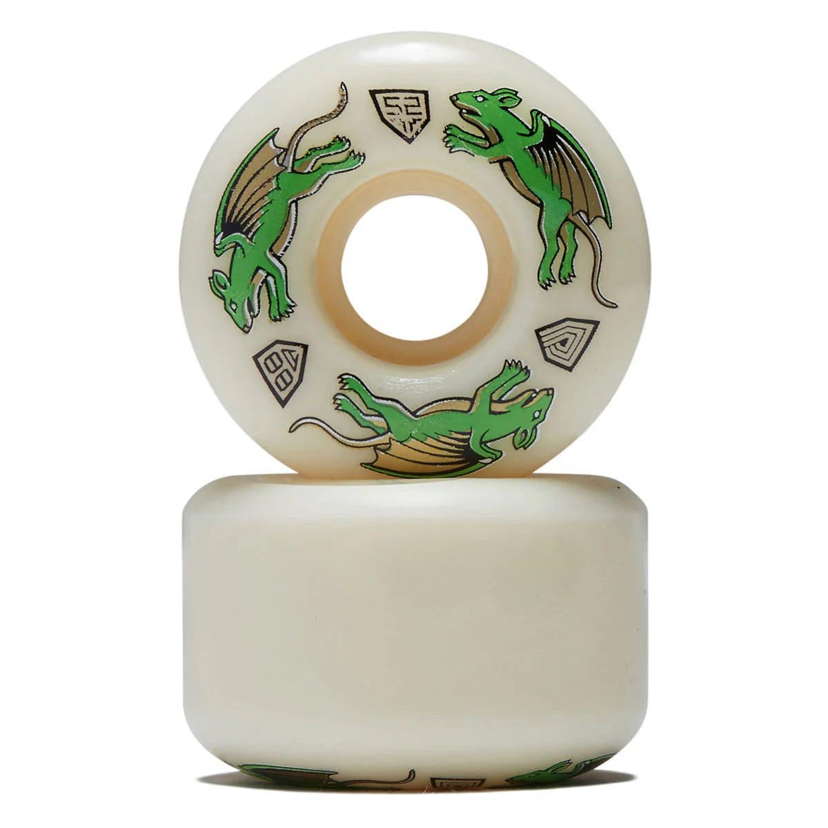 Powell Peralta Wheels Dragon Formula Nano Rats 52mm 34mm 88A