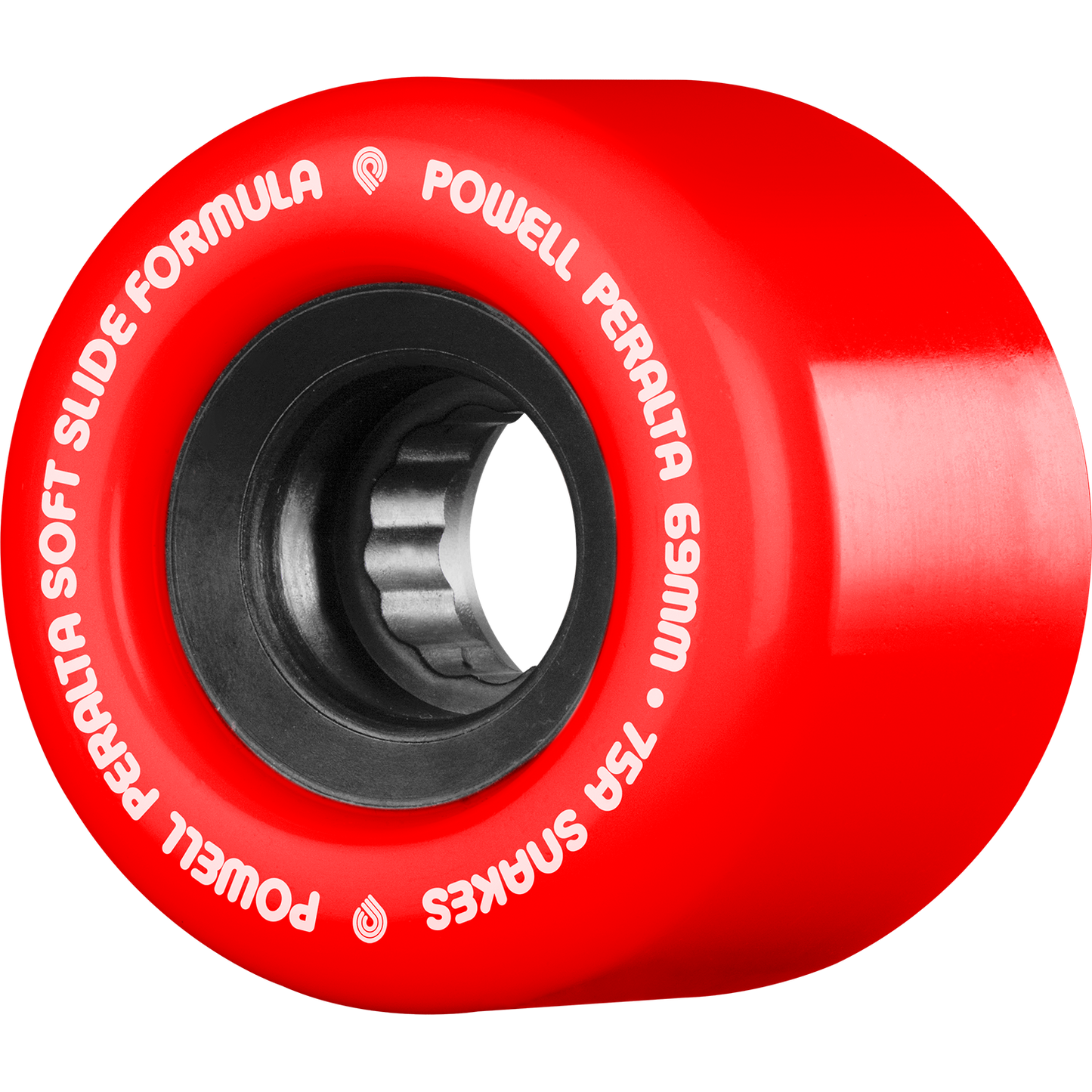 Powell Peralta Wheels Soft Slide Formula Snakes 69mm 75A Red Black