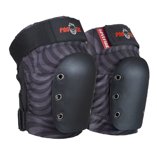 187 Killer Pads - Juego de 6 protectores de skate para jóvenes, color negro