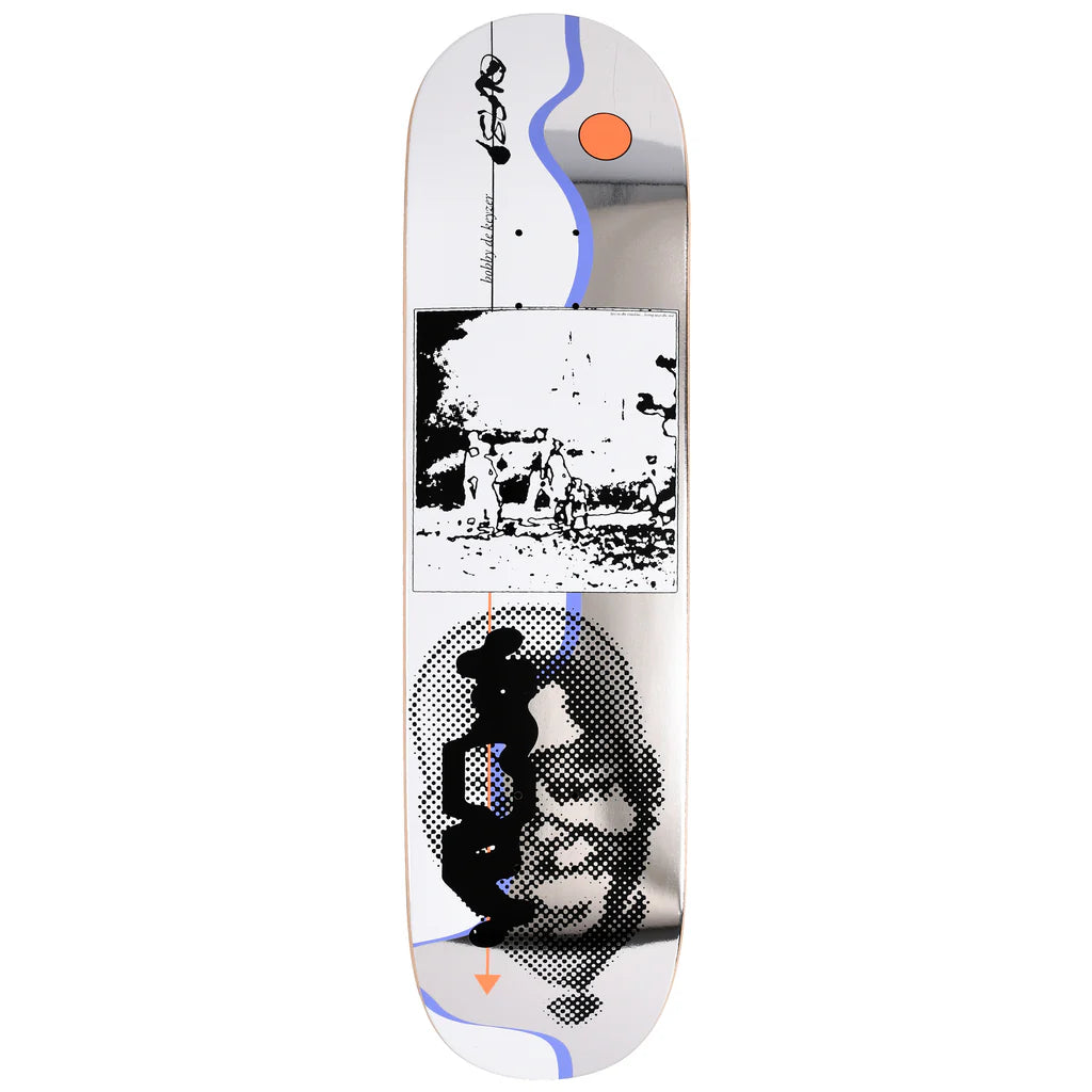 Quasi Skateboard Deck de Keyzer Timeline 8.25