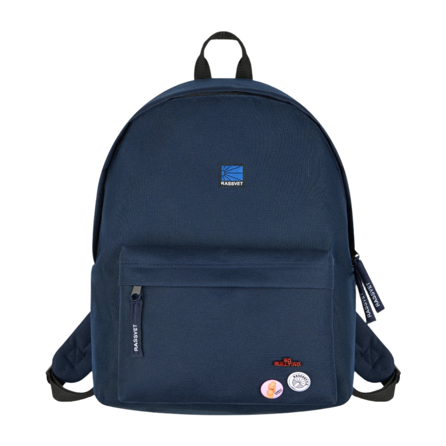 navy blue school back pack
