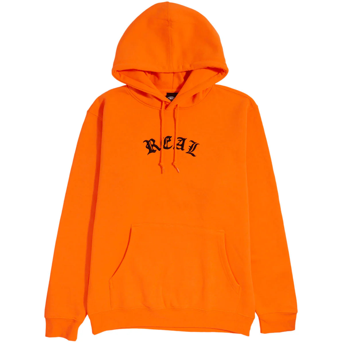 Real Script Hoodie Safety Orange