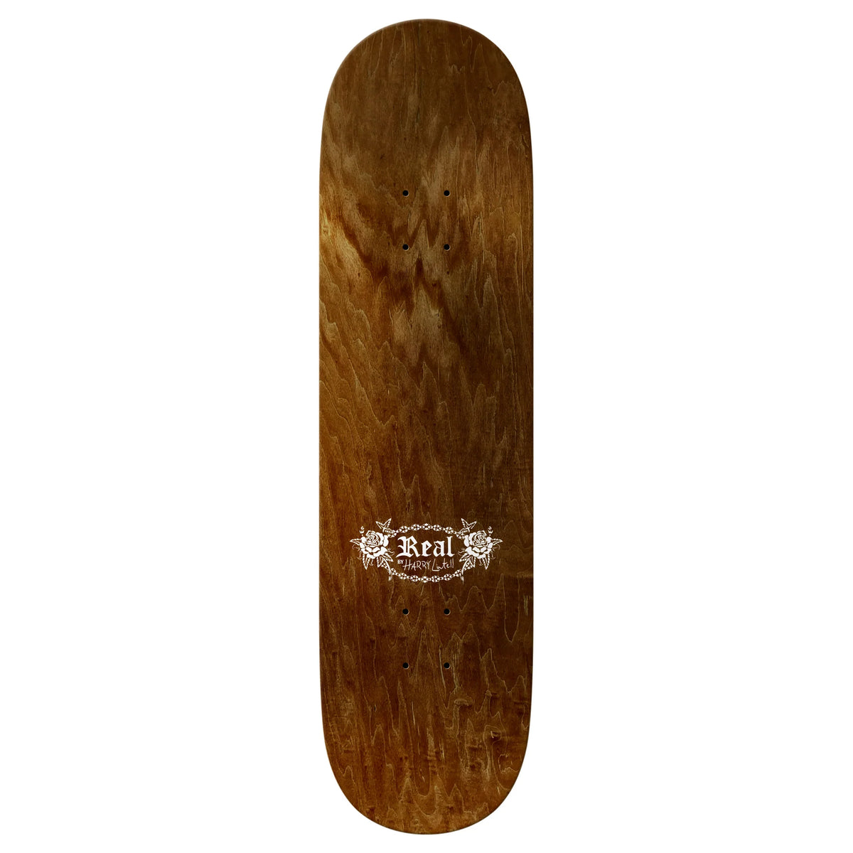 Real Skateboard Deck Oval By Harry Lintell 8.5