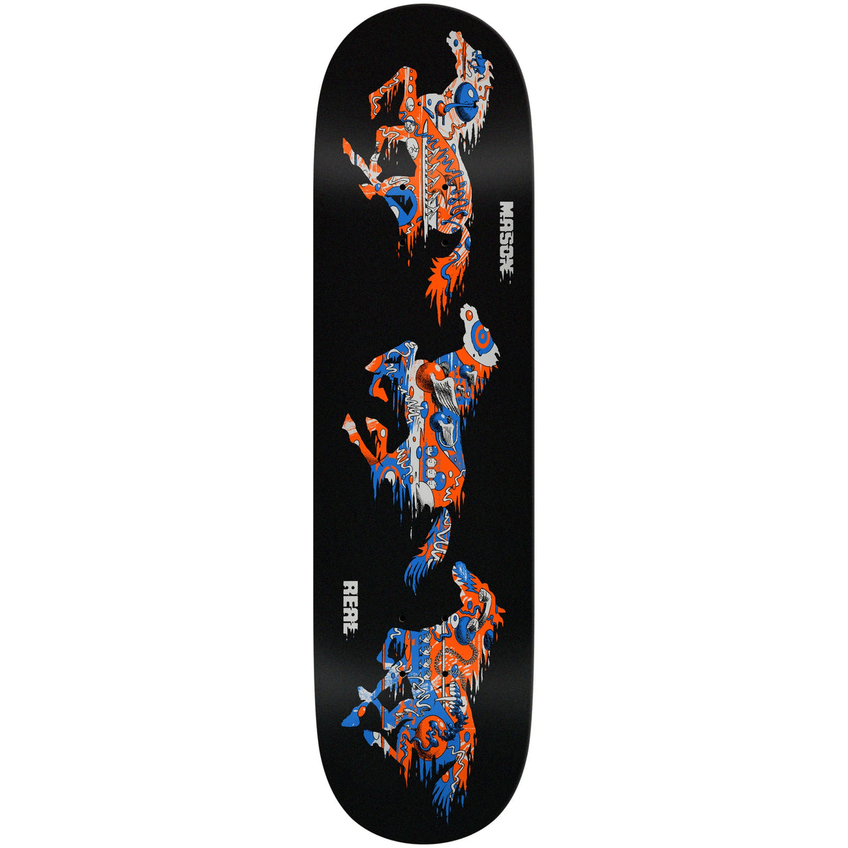 Real Skateboard Deck Silva Horsepower 8.12