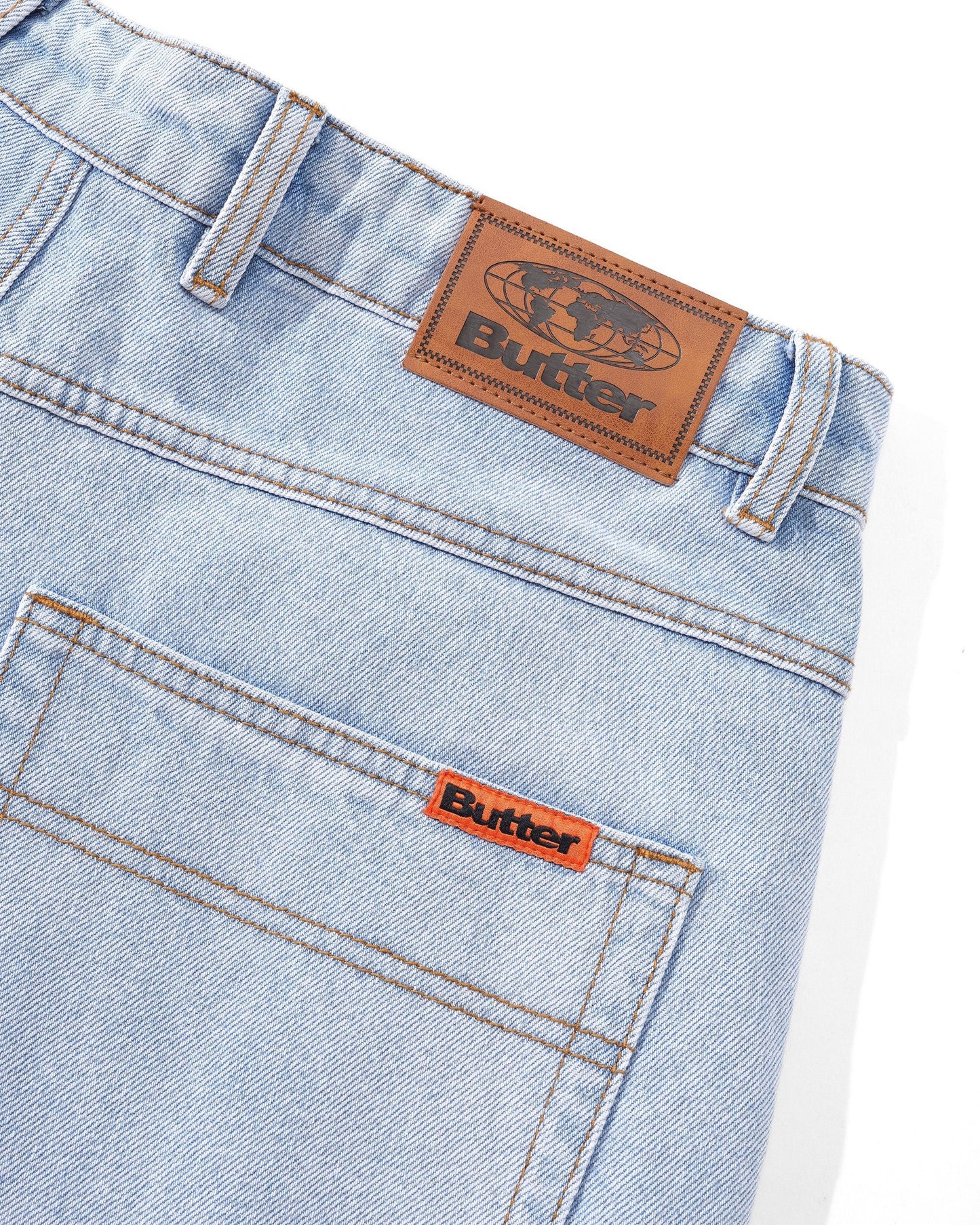 Butter Goods Relaxed Denim Jeans Light Blue