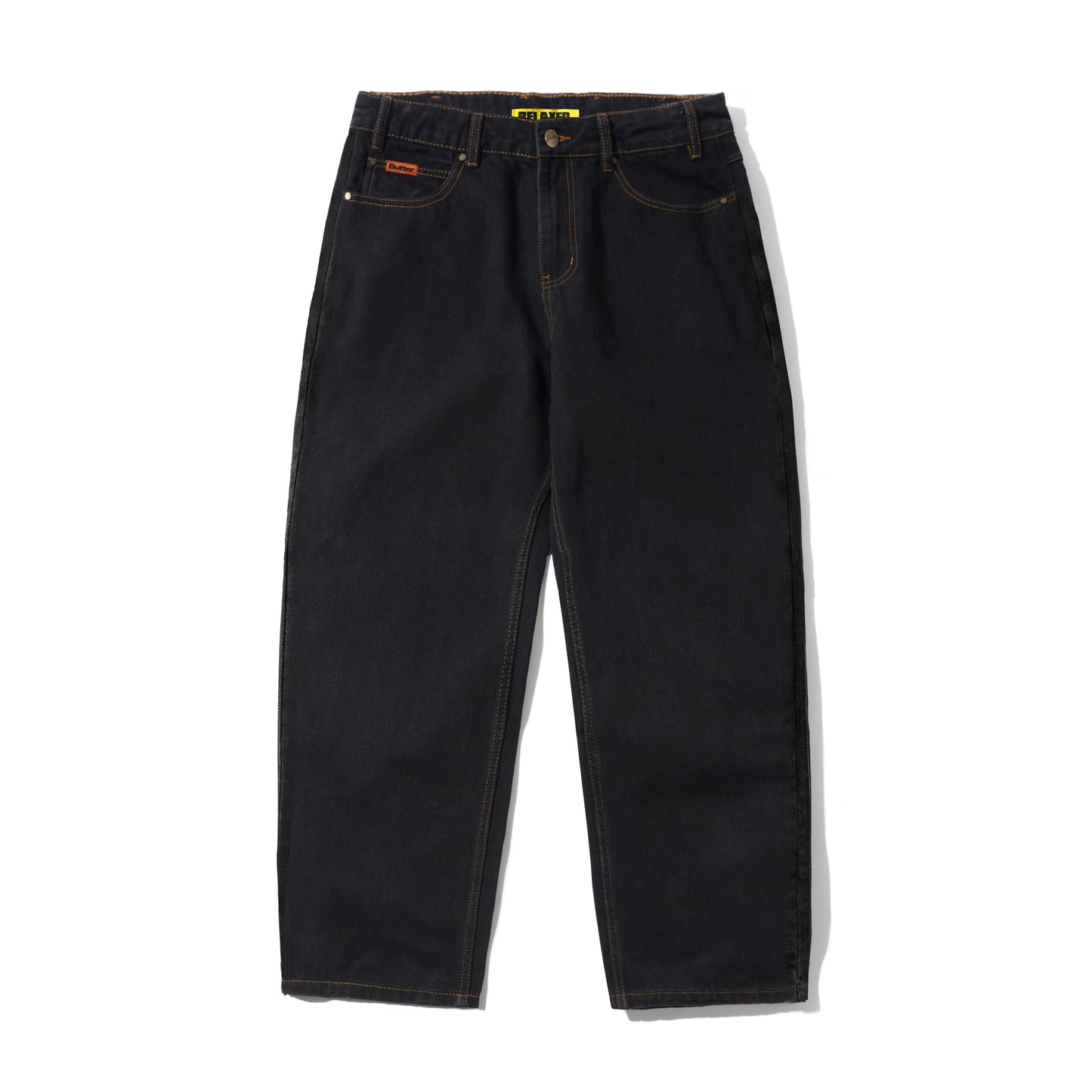 Butter Goods Relaxed Denim Jeans Washed Black