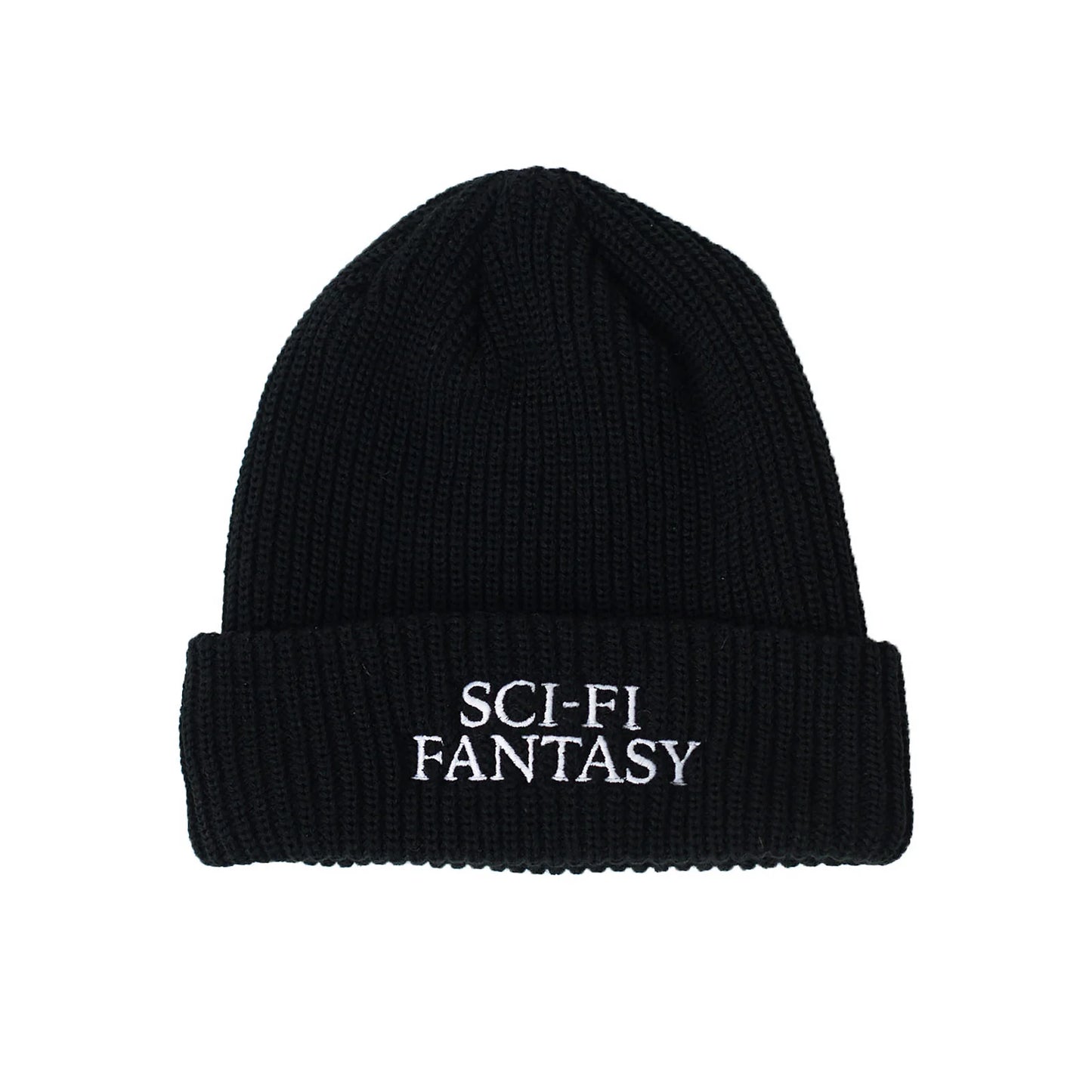 Sci-Fi Fantasy Logo Beanie Black