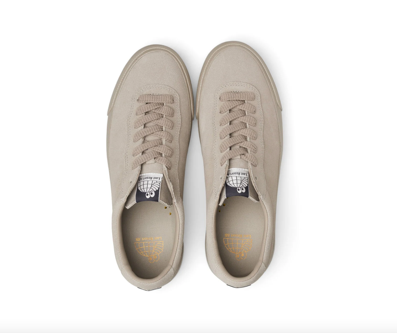 Zapatos Last Resort AB VM001 de ante bajo con diseño de abedul plateado