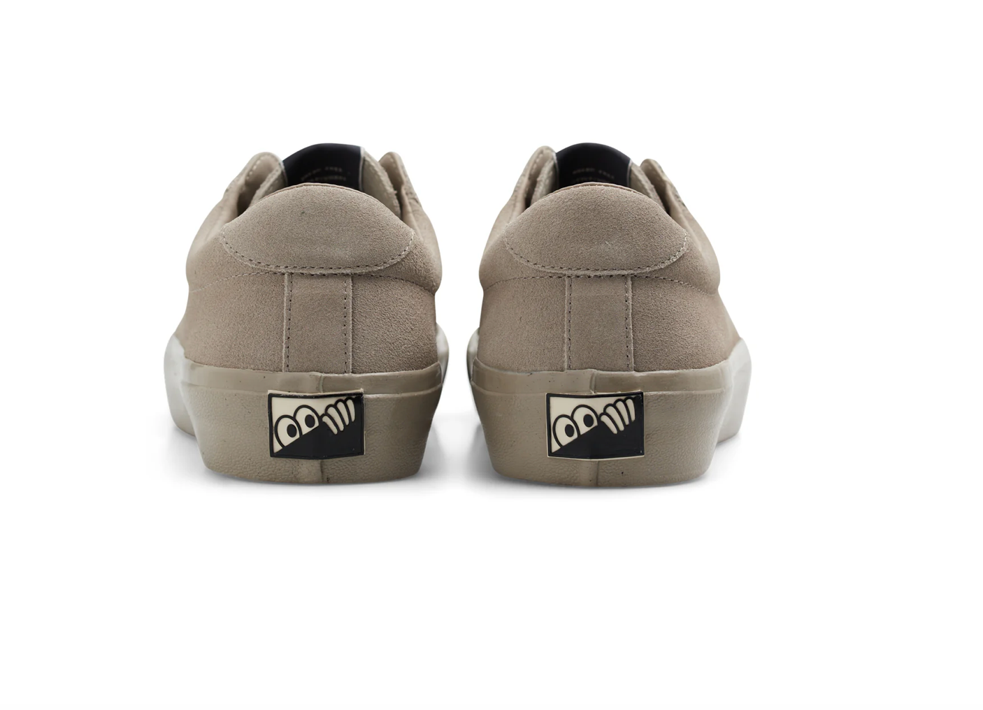 Zapatos Last Resort AB VM001 de ante bajo con diseño de abedul plateado