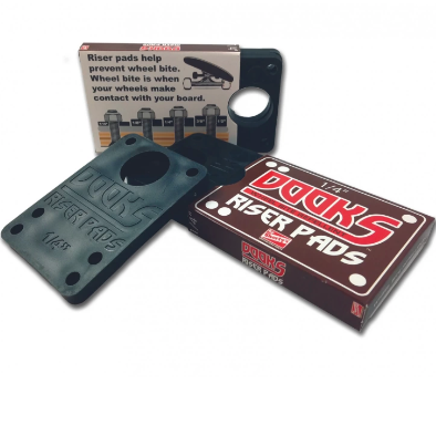 Almohadillas elevadoras Dooks de 1/8 de pulgada
