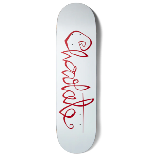 Chocolate Skateboard Deck Jordan Trahan OG Script 8.25