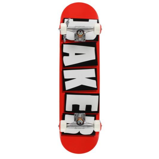 Monopatín completo Baker Logo Rojo Negro 8.0