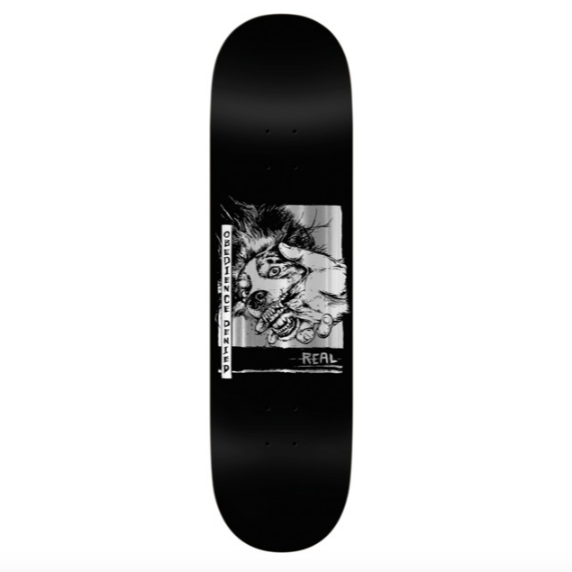 Real Skateboard Deck Obedience Denied 8.75
