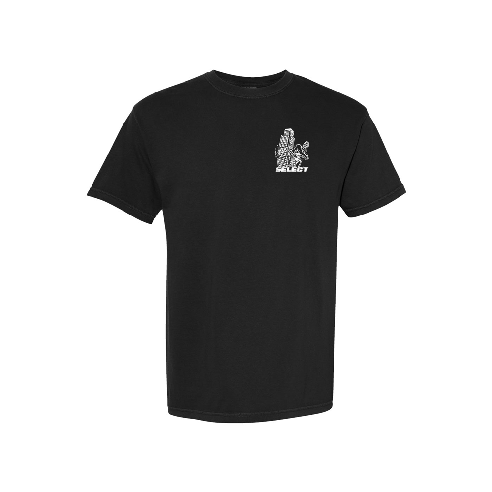 Seleccione Camisa Destructora Negra