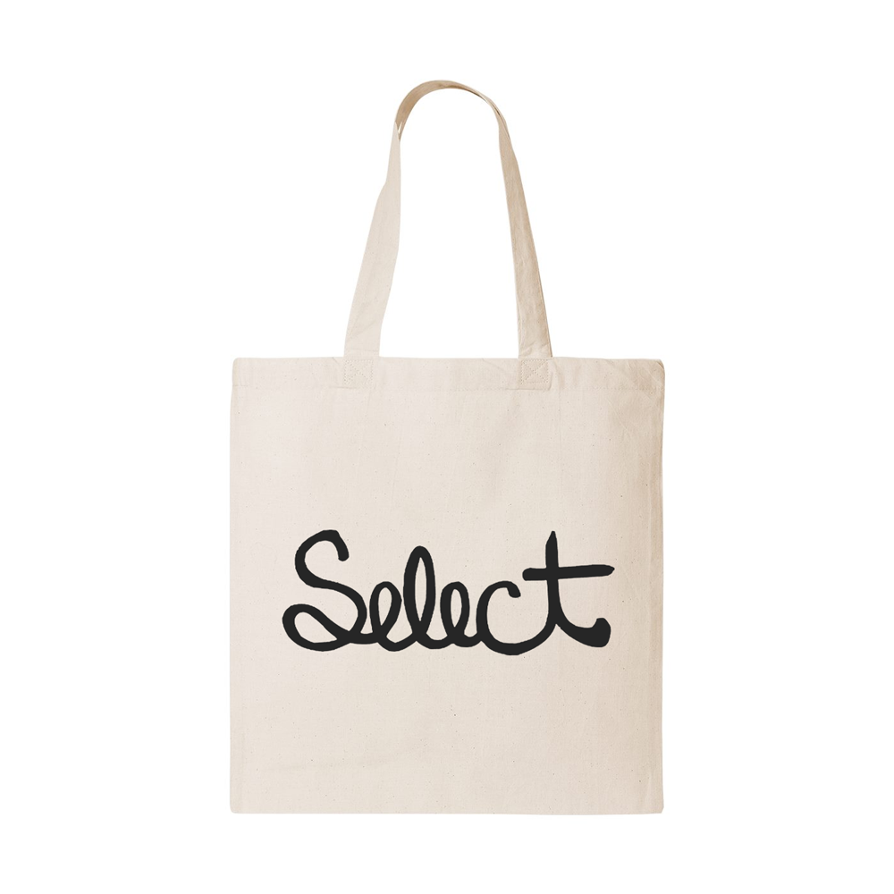Seleccione el logotipo de escritura clásica de la bolsa de mano
