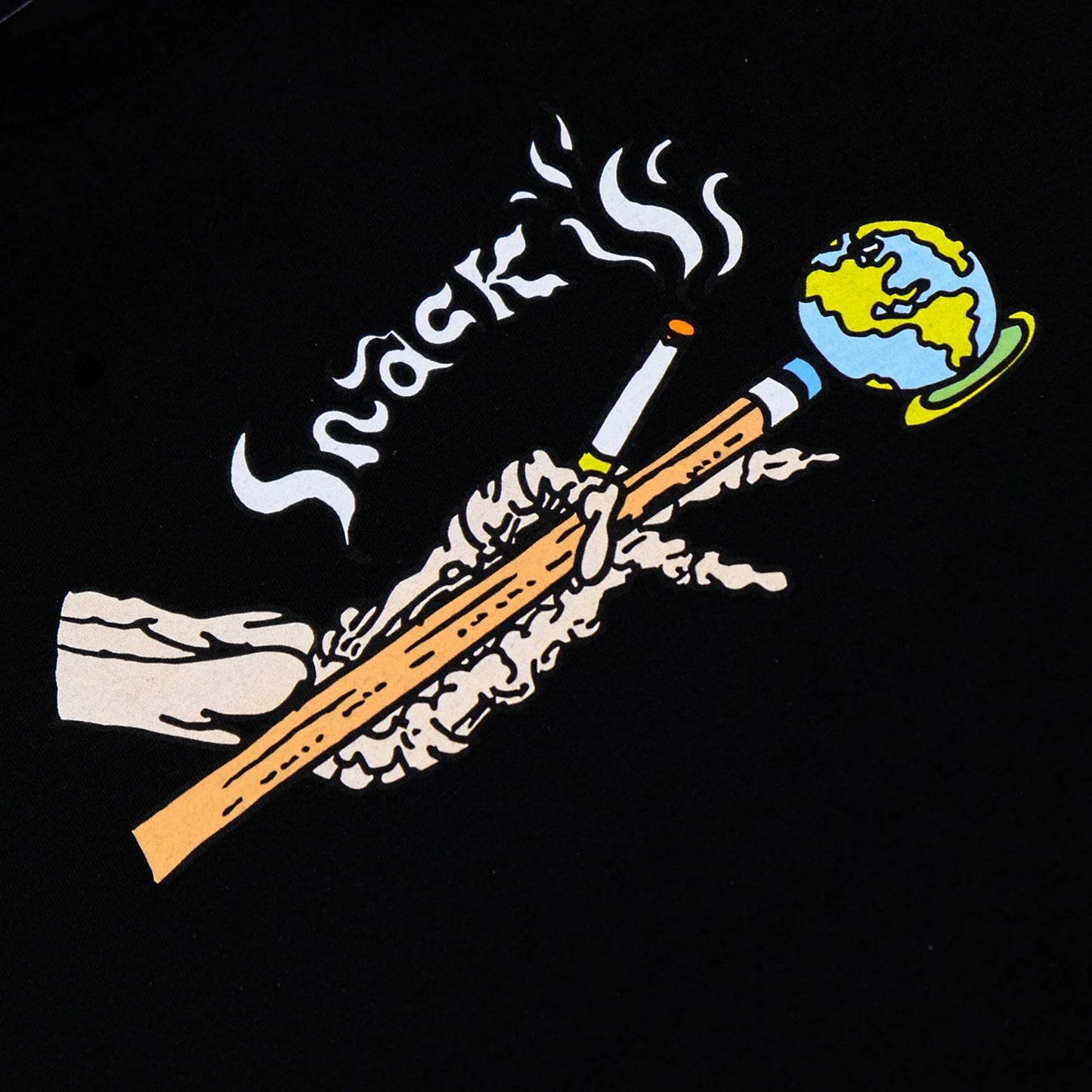Snack Skateboards Last Game Tee Black