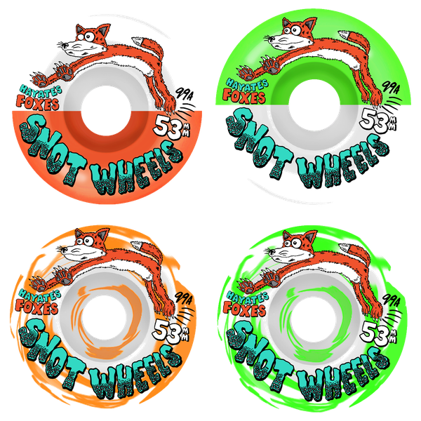 Snot Wheels Kamimura Foxes 53mm 99a Asst
