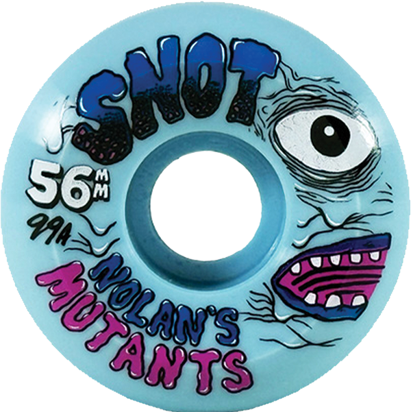 Snot Wheels Nolan Houghton Mutation 56mm 99A Ice Blue