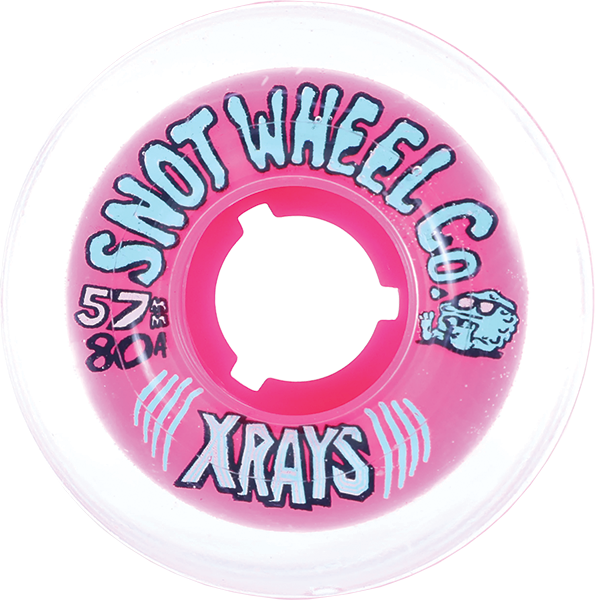 Ruedas Snot Villani Skulls 53 mm 99A Remolino rosa