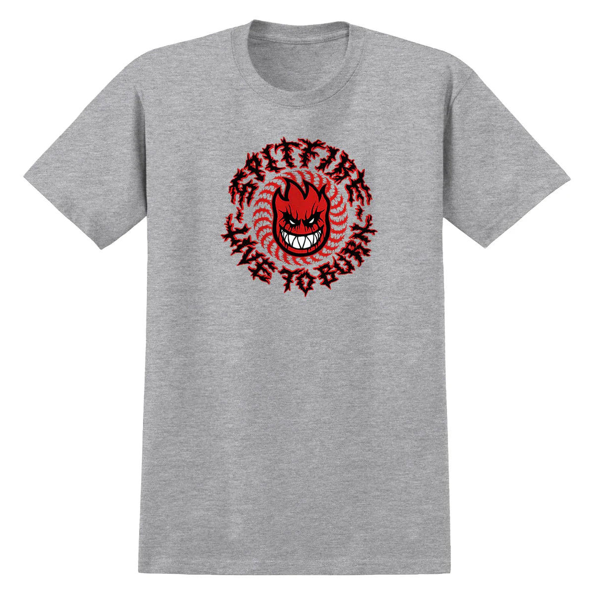 Spitfire Shirt Deathmask Classic Heather Grey