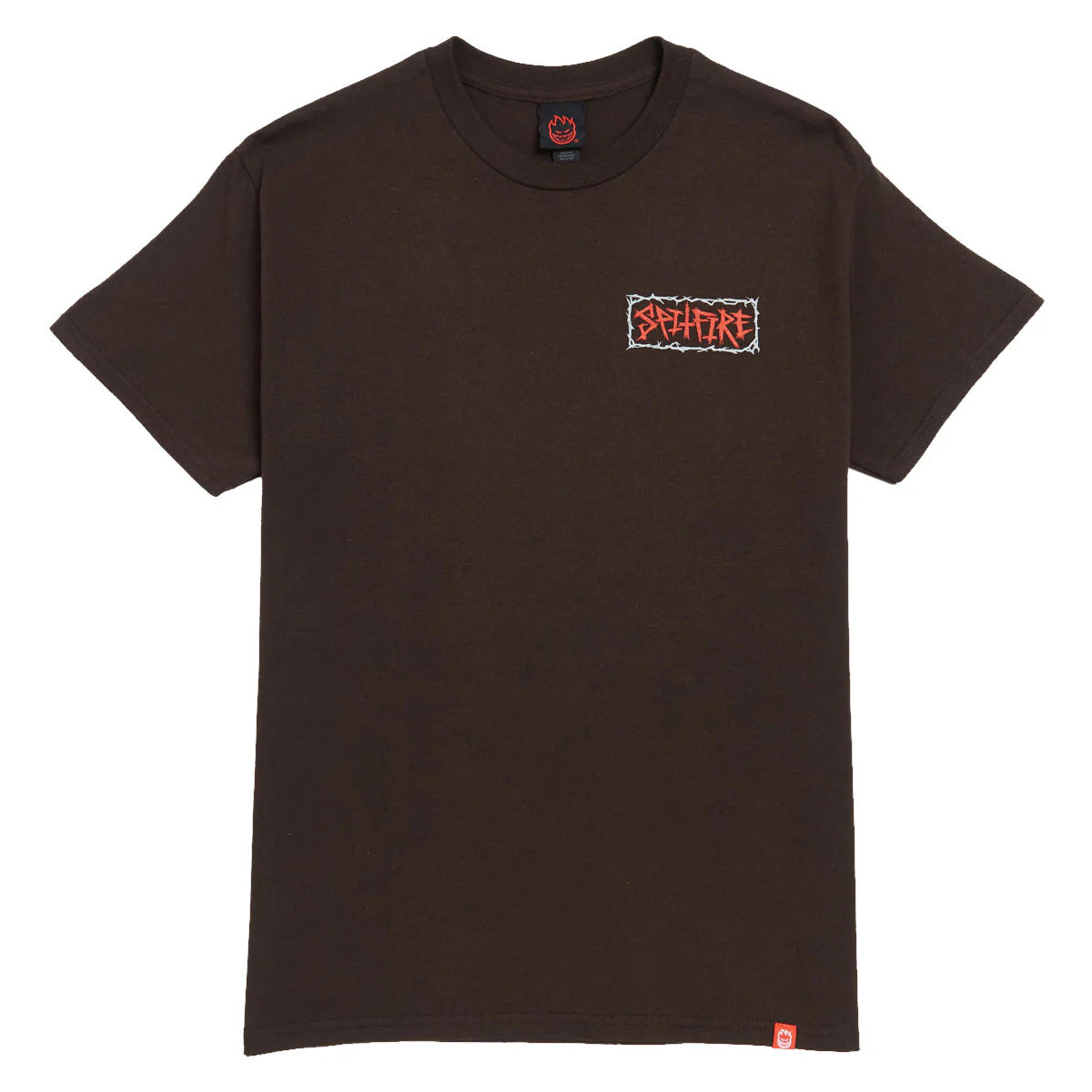 Spitfire Shirt Gas Mask Dark Chocolate