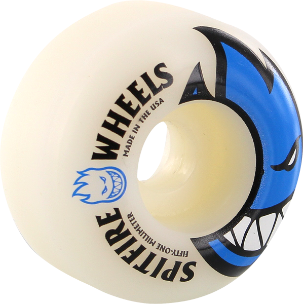 Skateboard wheel with 'Wheels' and 'Splitface' branding on a white background