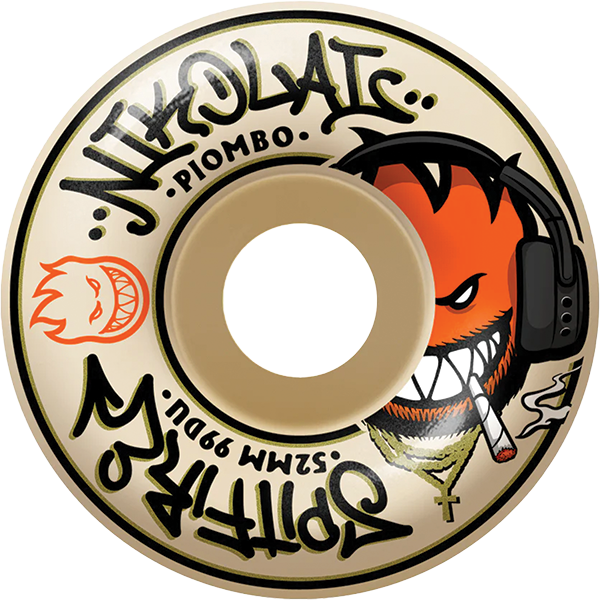 Spitfire Wheels Formula 4 Classics 52mm 99A Piombo