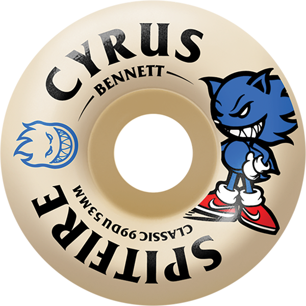 Spitfire Wheels Formula 4 Classics 53mm 99A Bennett Burn Squad