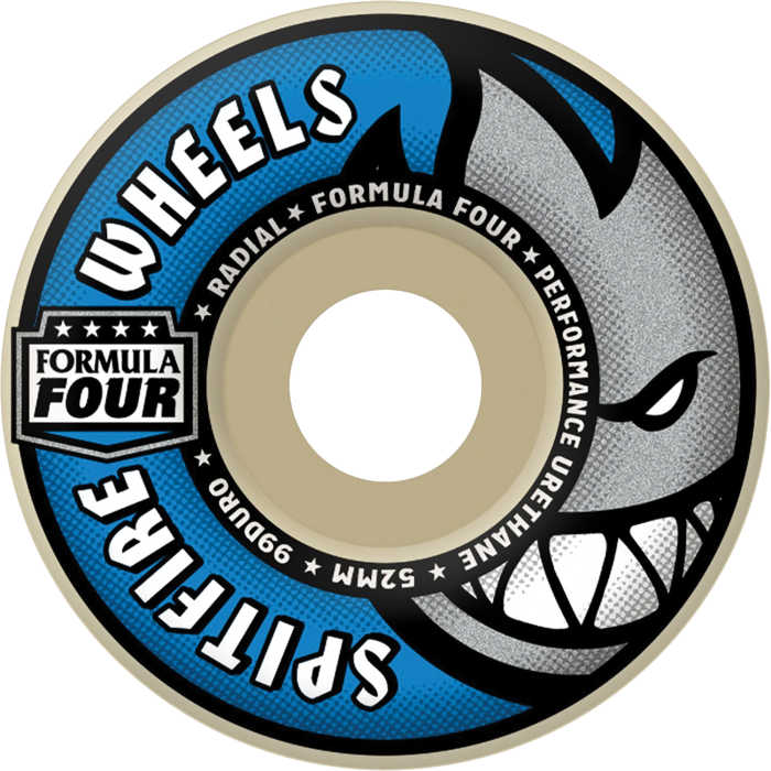 Spitfire Wheels Formula 4 Radial 52mm 99A