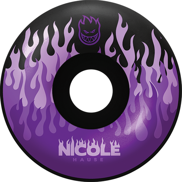 Spitfire Wheels Formula 4 Radial 56mm 99A Wilson Burn Squad Black