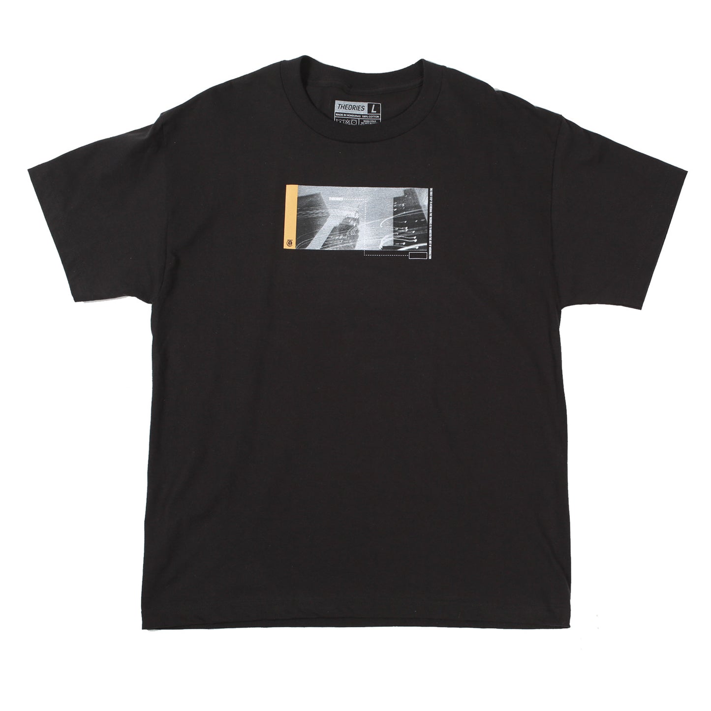 Camiseta Teorías de la Atlántida Misdirection Negra